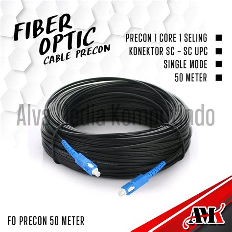 Jual Kabel Fiber Optik Meter Sc Upc Precon M Core Cable Dropcore