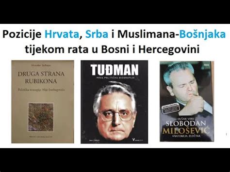 BOSNA I HERCEGOVINA raspad rat i politički ciljevi Hrvata Bošnjaka