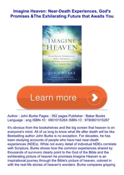 Download (PDF) Books Imagine Heaven: Near-Death Experiences, God's ...