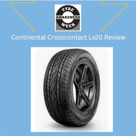Continental Crosscontact Lx20 Review - Tyre Safety NZ