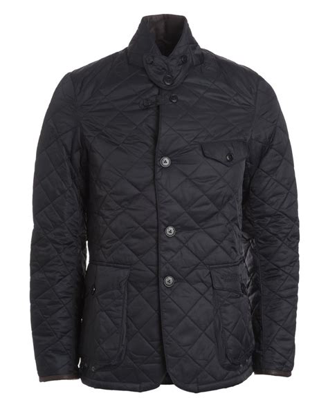 Barbour Navy Quilted Dept B Beacon Sports Quilt Jacket From Repertoire