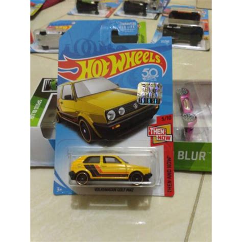 Jual Hot Wheels Volkswagen Golf Mk Kuning Shopee Indonesia