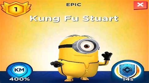 Despicable Me Minion Rush Kung Fu Stuart Minions Rise Of Gru Costume