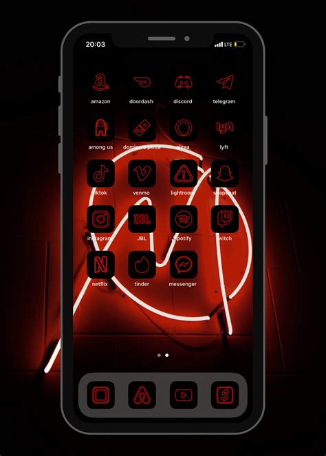 App Icons Red — iEnjoyEditing