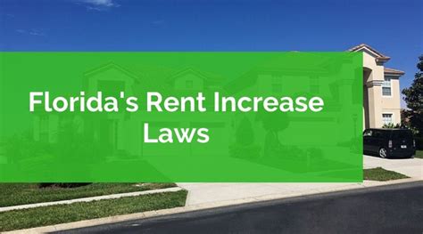 Rent Increase Laws In Fl Income Realty