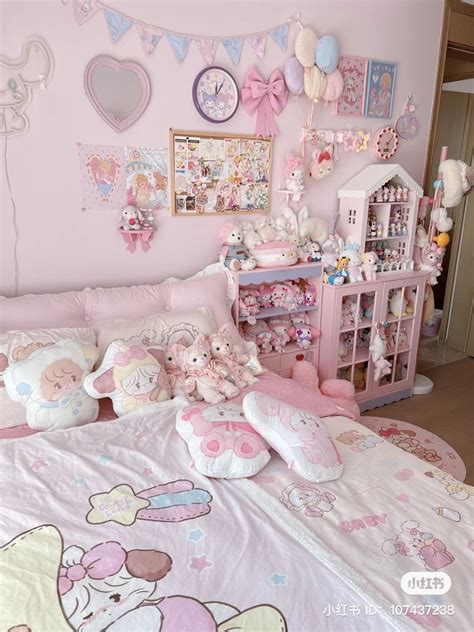 Pin By みむ On Bedroom 🛏️💤 In 2023 Kawaii Room Cute Room Ideas Pretty