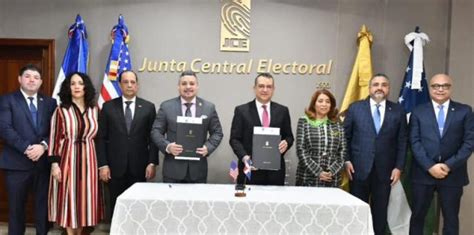 Jce Firma Acuerdo Con El Departamento De La Polic A De Nueva York