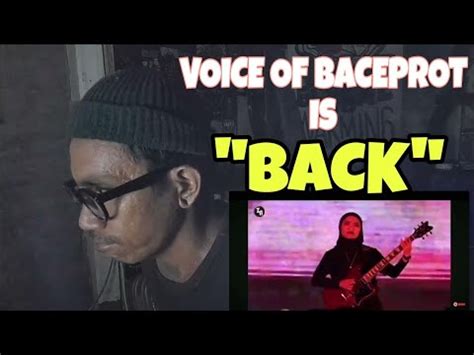 Reaction Voice Of Baceprot NOT PUBLIC PROPERTY LIVE 2023 YouTube