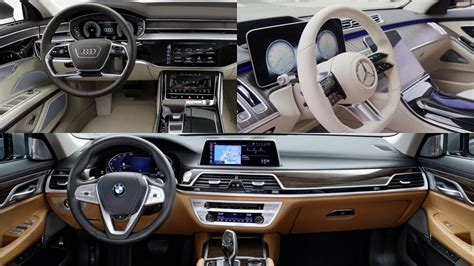 Mercedes S Class Vs Audi A Vs Bmw Series Interior Exterior