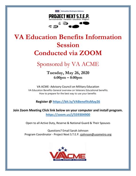 VA Education Benefits Information Session