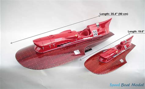 Ferrari Hydroplane Speed Boat Model Speed Boat Model