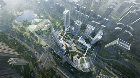 Unstudio Reveals Design For Mixed Use Complex In Nanjing China