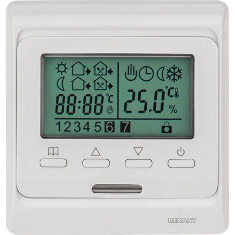 Программируемый терморегулятор с дисплеем REXANT R51XT 51-0532 ...