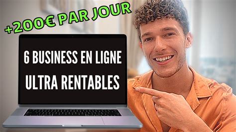 Business En Ligne Extr Mement Rentables Lancer En Youtube