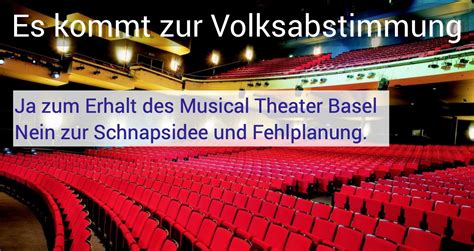 Musical Theater Basel Lebt JA Zum Erhalt