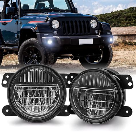 Amazon Realove Inch Led Fog Lights Dot Approved Compatible With