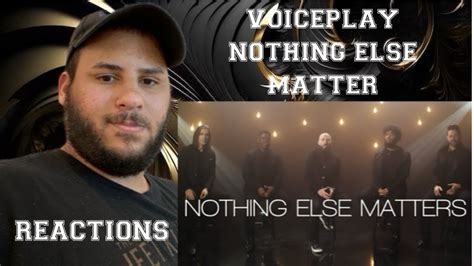 Voiceplay Nothing Else Matter Ft J None Reactions Youtube