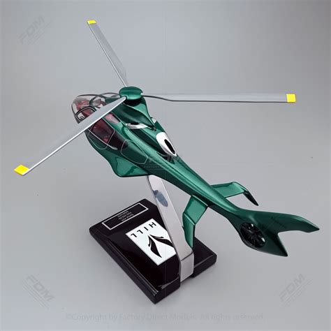 Custom-Built HILL HX50 Model Helicopter with a Detailed Interior | Factory Direct Models