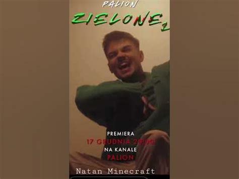 Palion zdradza część teledysku oraz datę premiery piosenki ZIELONE 2😱 # ...