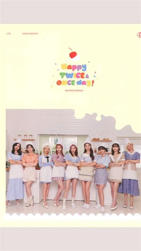 SCAN TWICE 6th Anniversary HAPPY TWICE ONCE DAY AR Photobook