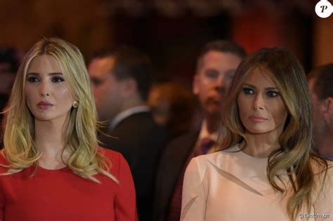 La fille de Donald Trump Ivanka et sa femme Melania - Donald Trump