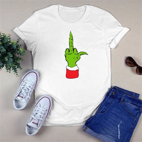 Grinch Middle Finger Svg Png Grinch Funny Svg Grinch Givin Inspire