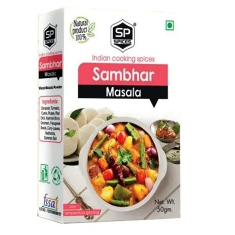 Sp Spices Sambhar Masala Powder Packaging Size G At Best Price In