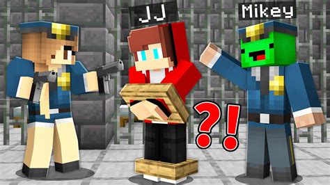 Mikey Became Fbi Agent And Arrested Jj In Minecraft Maizen Youtube