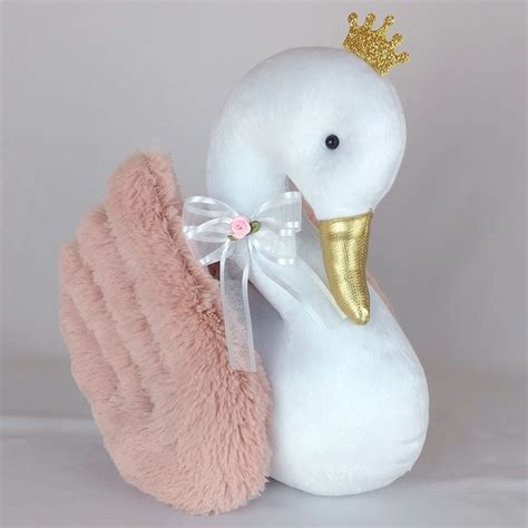 Cisne de Pelúcia Grande Elo7 Produtos Especiais