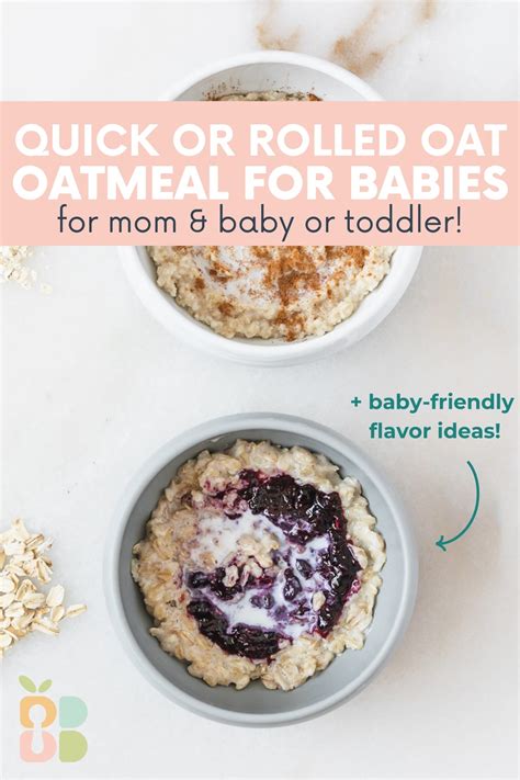 Baby Oatmeal: How To Make Oatmeal for Babies Using Regular Oats (6 ...