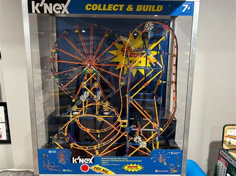 Knex Store Display Collect Build Amusement Park Htf Rare Coaster