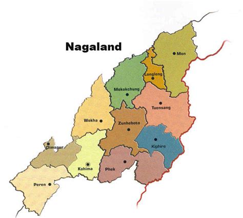 State Of Nagaland Map Capital Population Economy Culture Tourism Etc