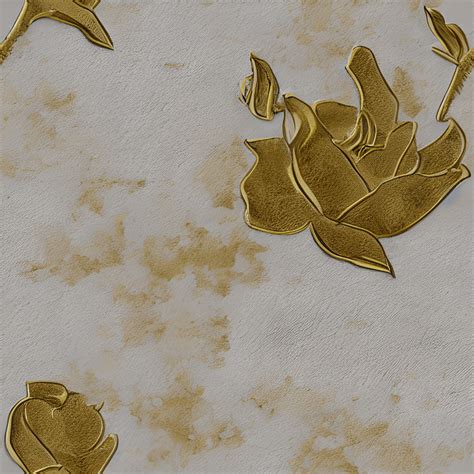 Gold Rose Leather Pattern · Creative Fabrica