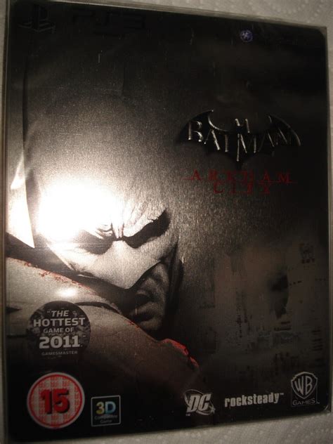 Batman Arkham City Joker Steelbook Edition Ps Ultra Rare Neuf Sous