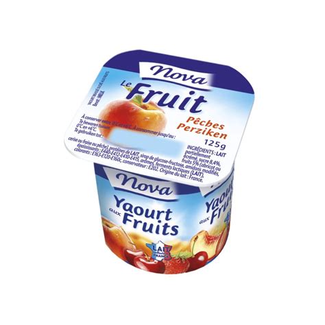 Yaourt brassé aux fruits 125 G Réseau Krill