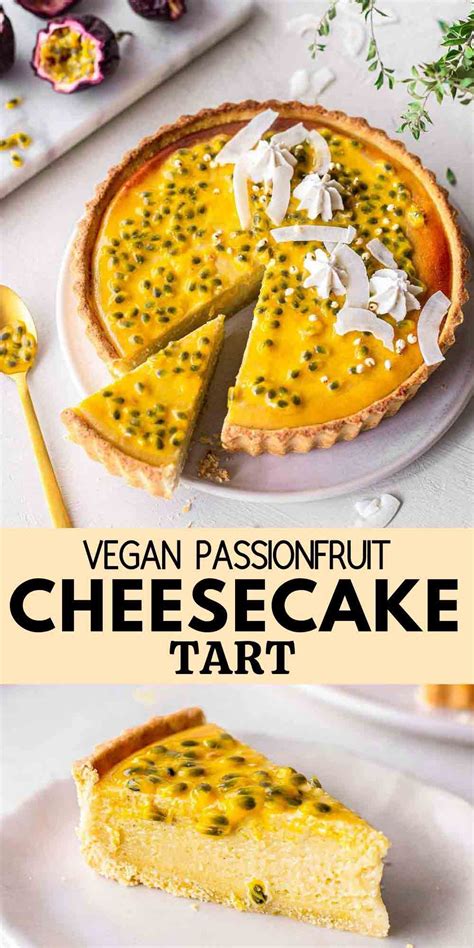 Vegan Mango Passionfruit Tart No Bake Artofit