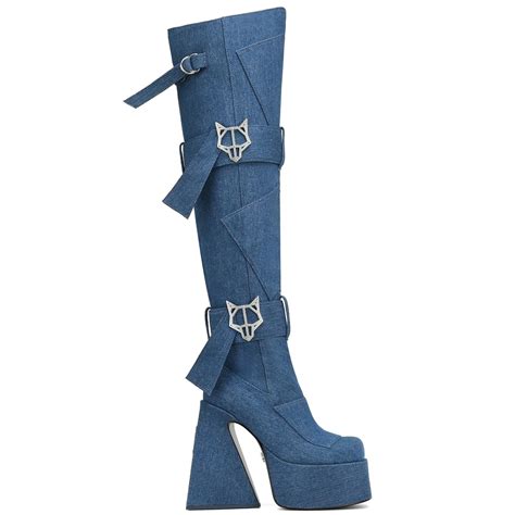 Giày Naked Wolfe Boost JAMIE PATCHES DENIM Jordan
