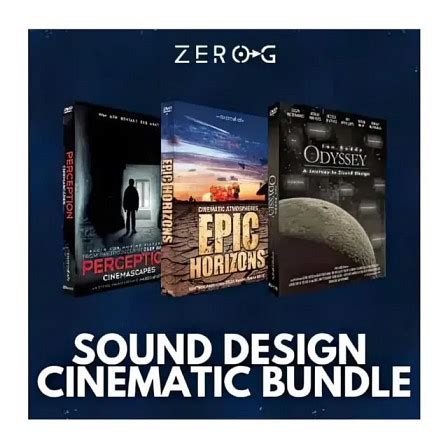 Big Fish Audio - Zero-G Sound Design Cinematic Bundle - Over 18 GB of incredible cinematic sound ...