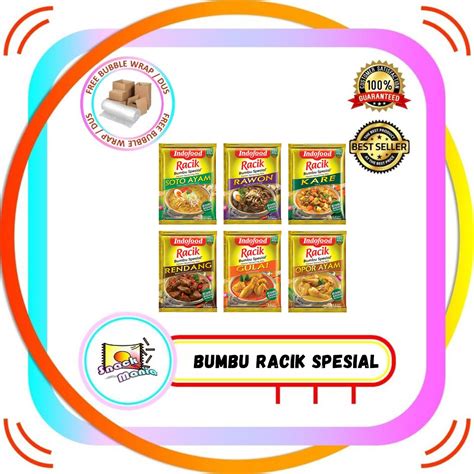 Jual Bumbu Racik Indofood SPESIAL Rawon Soto Opor Rendang Kare Gulai 45