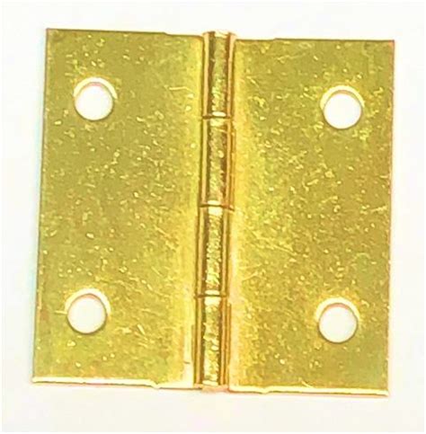 20 Pack Small Brass Butt Hinge 1516 X 1 116