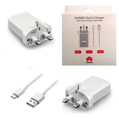 Huawei Quick Charger V A Uk Pin With Type C Cable White Buy Ae