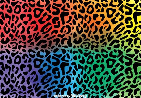 Colorful Leopard Pattern Vector Download Free Vector Art Stock