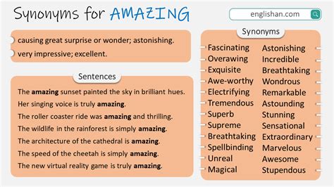 100 Important Synonyms Words In English With Examples • Englishan