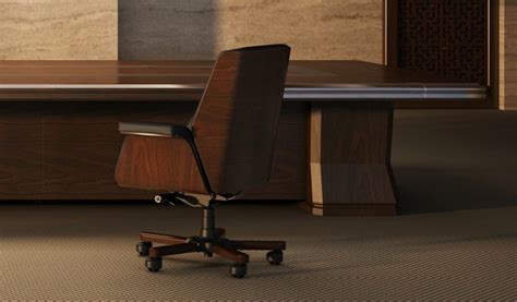 Imperial Four Seater Meeting Table In Veneer Bosss Cabin