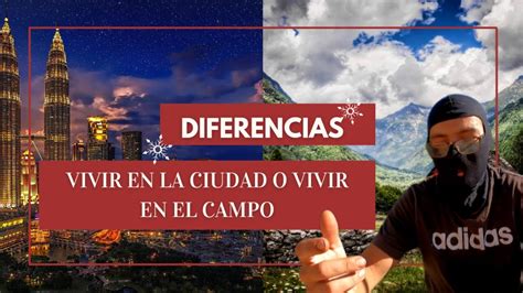 Vivir En La Ciudad O En El Campo Diferencias Ventajas Y Desventajas