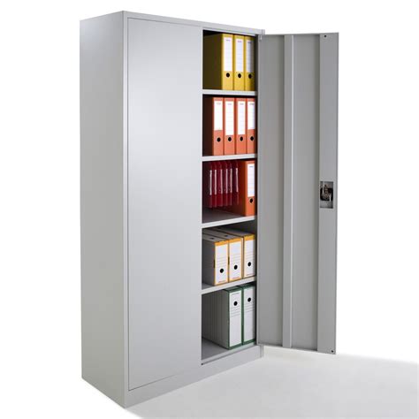 Armoire De Bureau M Tallique Portes Battantes Monobloc Gosto