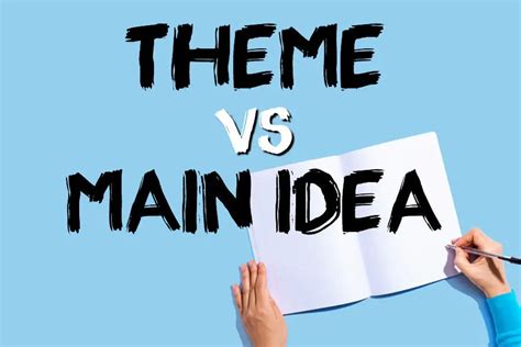 Teaching Theme Vs. Main Idea: Understanding the Difference