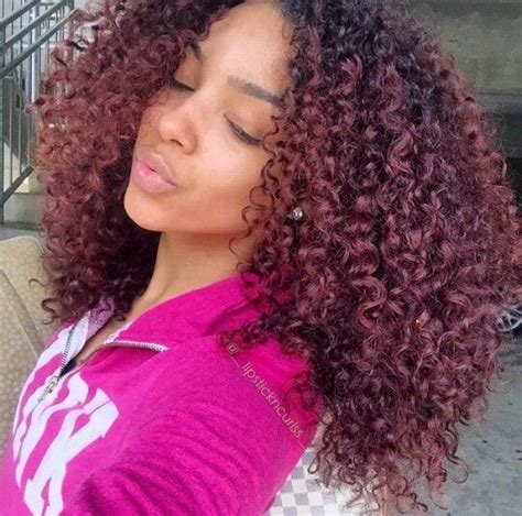 Pin By Jassy Wright On SLAYED Hair Dyed Curly Hair Natural Hair