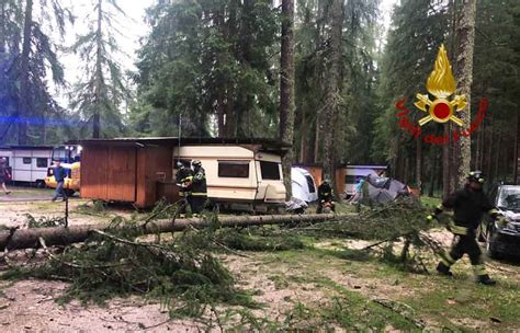 Tromba Daria In Cadore 80 Chiamate 30 Interventi Dei Vigili Del Fuoco