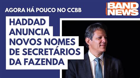 Haddad Anuncia Novos Nomes De Secret Rios Da Fazenda Bandnews Tv